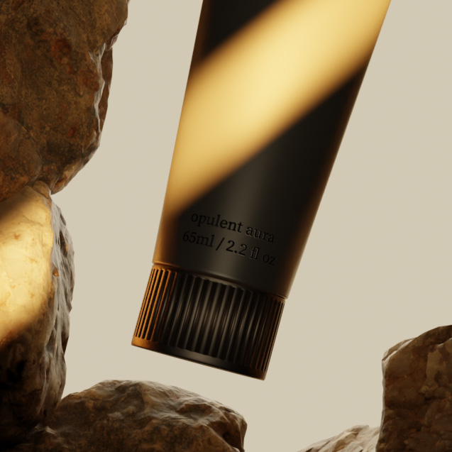 Close-up of a visual of a moisturizer